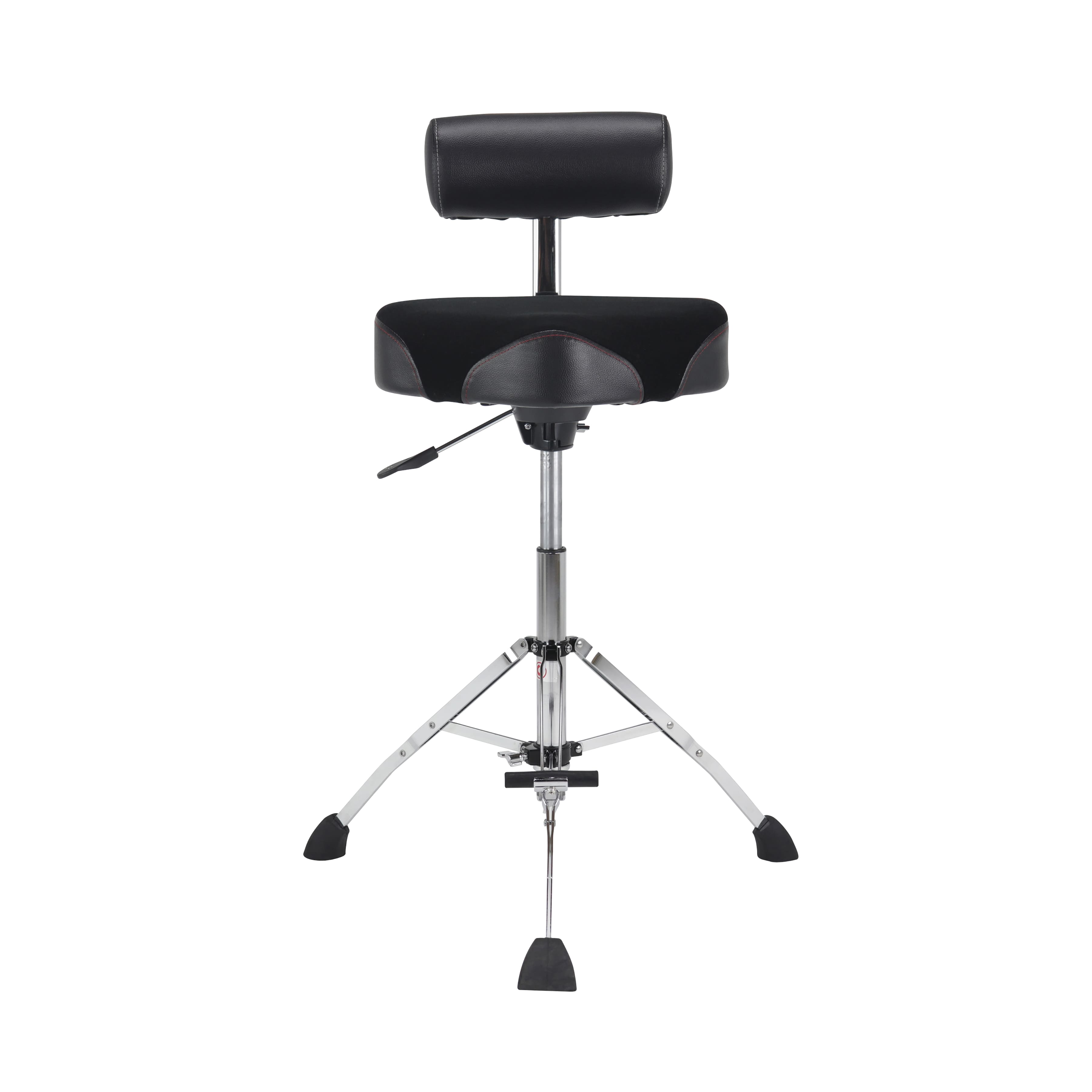 "Gibraltar Hardware - Tall Hydraulic Saddle Drum Throne, with One-Touch Hydraulic Lift, 17"" Cordura Cloth Seat, Backrest and Footrest" price history on PriceWatchPro