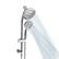 Left. Akicon - Akicon Shower System with High Pressure Rain Shower Head and 6-Mode Handheld Spray Combo in Polished Chrome - Polished Chrome.