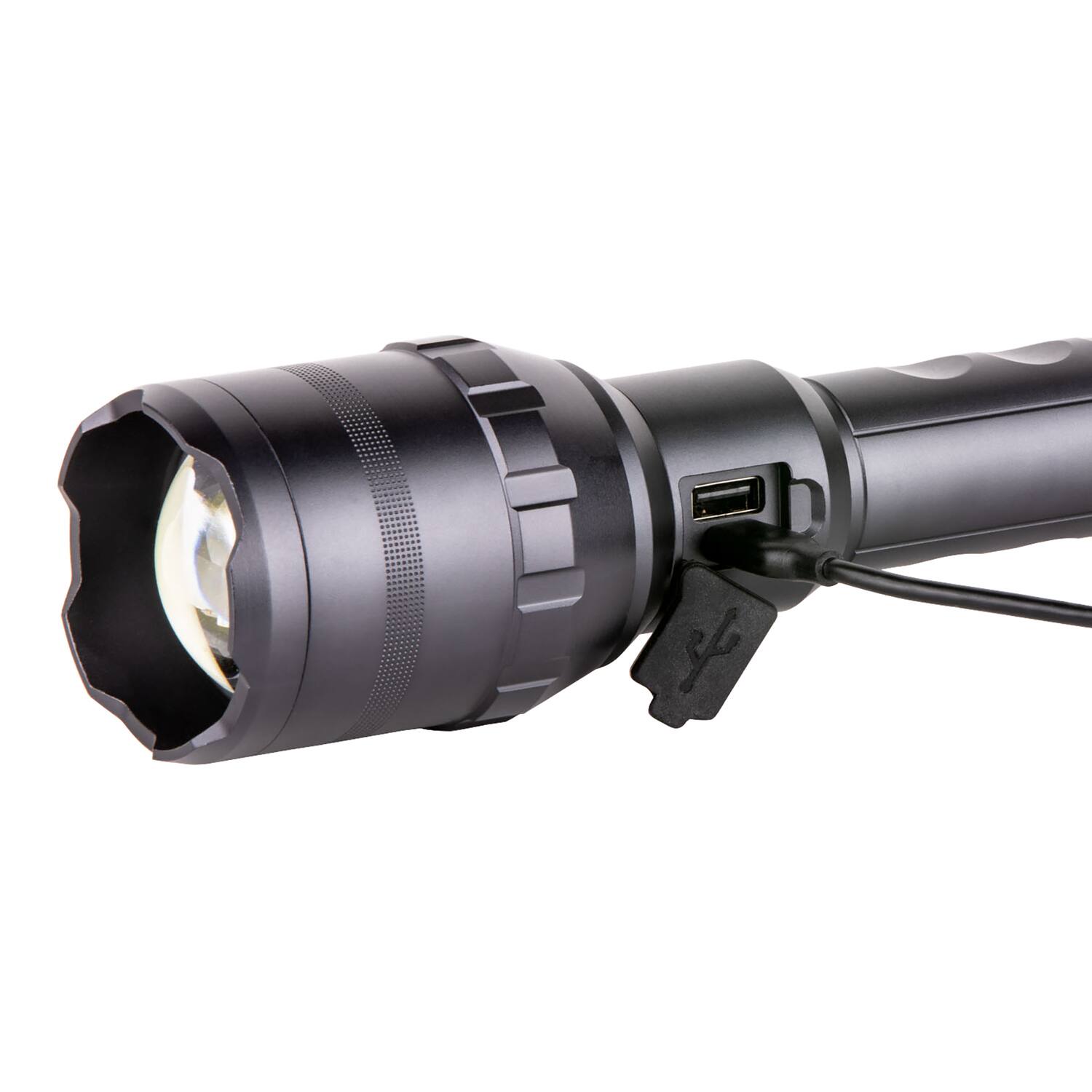 Alt View 1. Dorcy - Ultra HD Series USB-Rechargeable LED 9000 Lumen Flashlight with Power Bank, 4 Modes, 820 ft Beam, 24 Hr Run Time.