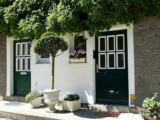 Back. Amber Sporting Goods - Family First Coir & Rubber Welcome Doormat – Anti-Skid, All-Weather, 30x18", Indoor/Outdoor - Brown.