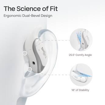 Shokz OpenFit Air Open Ear True Wireless Earbuds White - Best Buy Shokz OpenFit Air Open Ear True Wireless Earbuds White - Best Buy