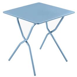 Lafuma - Balcony II Colorblock Steel Square Folding Outdoor Patio Table - Sky Blue