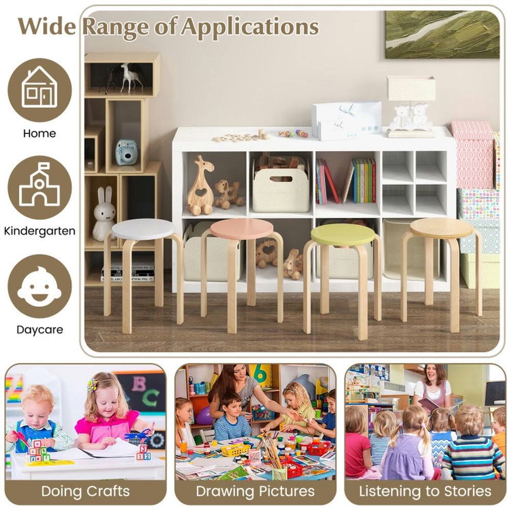 Wide Range of Applications  
Home  
Kindergarten  
Daycare  

Doing Crafts  
Drawing Pictures  
Listening to Stories
