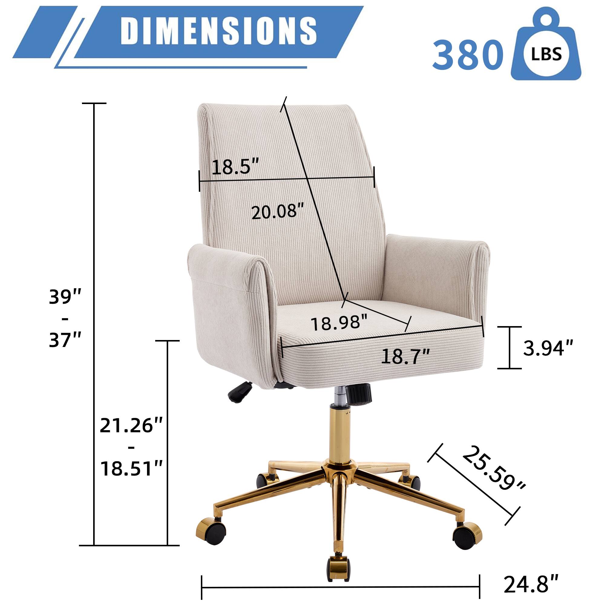 DIMENSIONS  
380 LBS  
18.5"  
20.08"  
39" - 37"  
18.98"  
18.7"  
3.94"  
21.26" - 18.51"  
25.59"  
24.8"