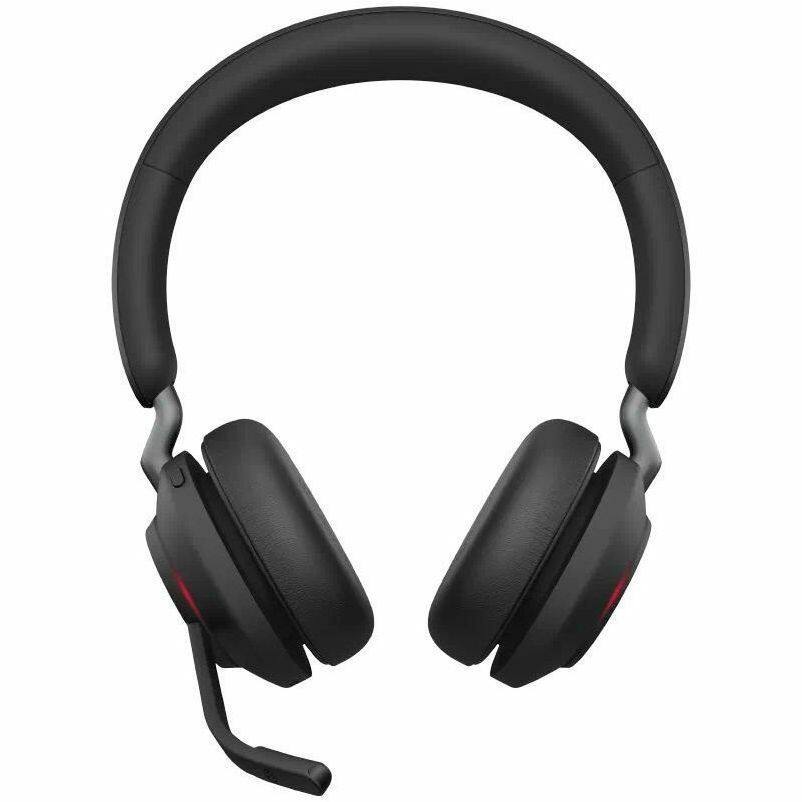 Alt View 3. Jabra - Jabra Evolve2 65 Headset - Microsoft Teams Certification - Stereo - Wireless - Bluetooth - 98.4 ft - On-ear - Blue.