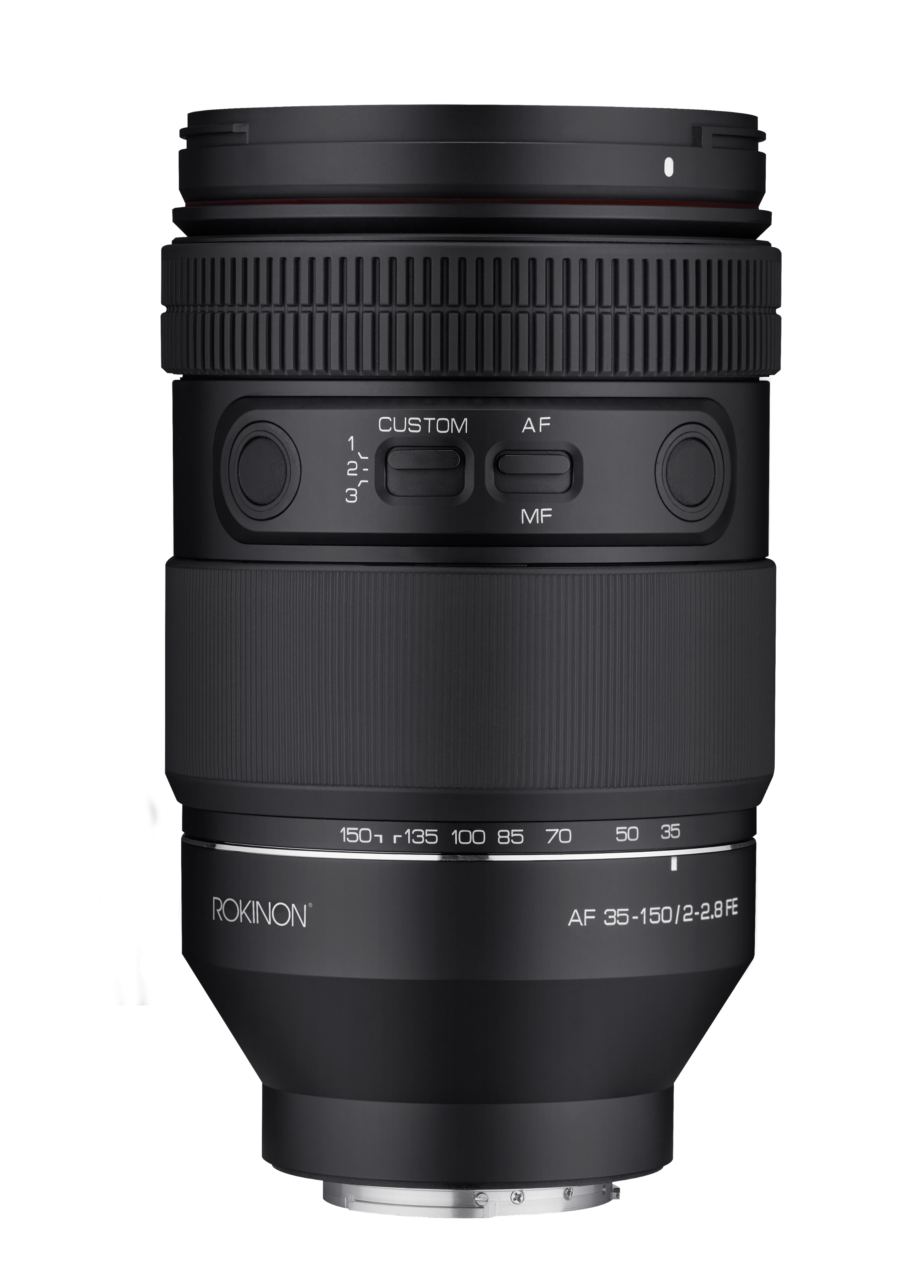 CUSTOM  
AF MF  
150 135 100 85 70 50 35  

ROKINON  
AF 35-150/2-2.8 FE