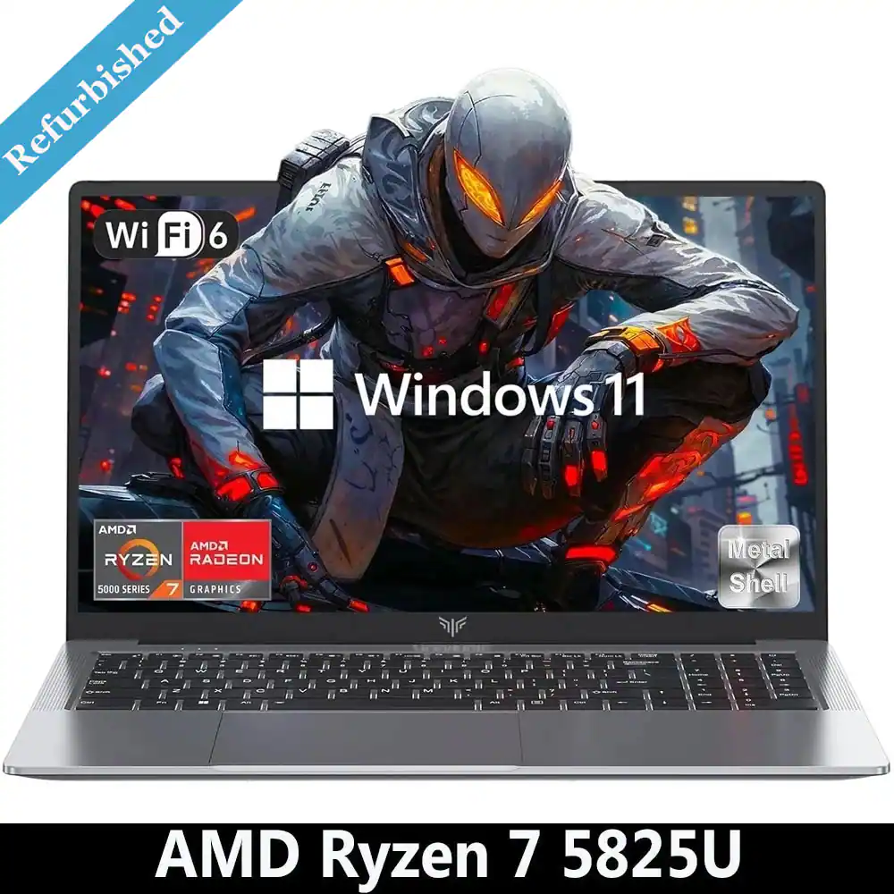 ACEMAGIC - Refurbished Excellent - LX15Pro - 15.6" Gaming Laptop - AMD Ryzen 7 5825U(8C/16T) - AMD Radeon RX Vega 8 Graphics - 16GB memory - 512GB NVMe SSD - Gray
