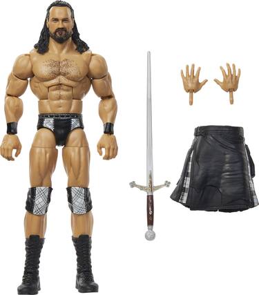 Front. Mattel - Mattel Collectible - WWE Elite Collection 6" Drew McIntyre Action Figure (Styles May Vary) - Collectibles - Multicolor.