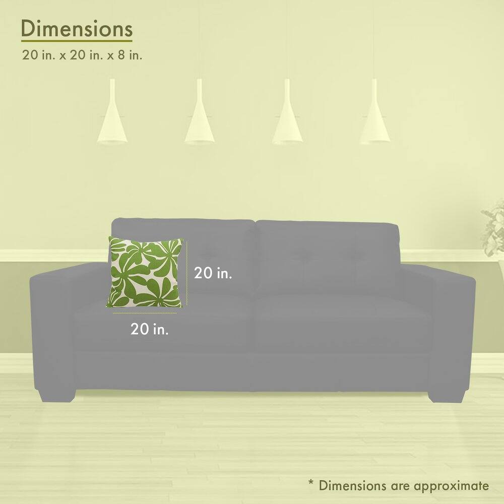 Dimensions  
20 in. x 20 in. x 8 in.  

20 in.  
20 in.  

*Dimensions are approximate