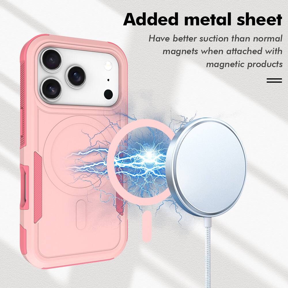 Added metal sheet  
Have better suction than normal magnets when attached with magnetic products