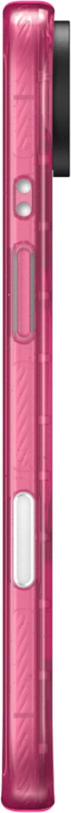 Angle. CASETiFY - Apple iPhone Air Impact Case in Pink Fizz - Pink.