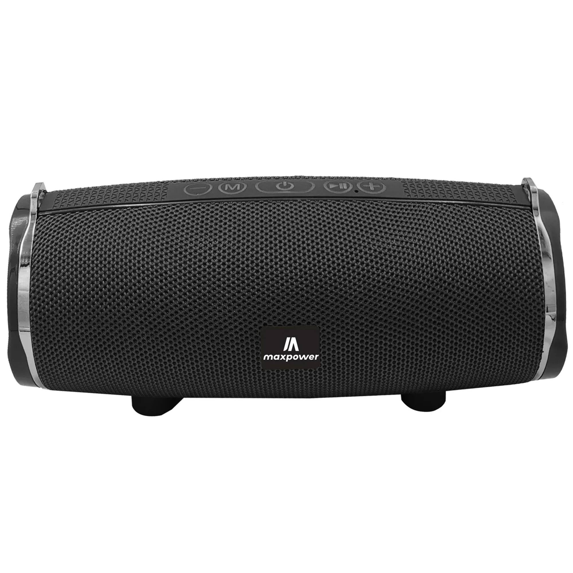 Alt View 3. Max Power - Max Power MPD189 Cyclone Rechargeable Bluetooth Speaker with Carry Strap, Blue.