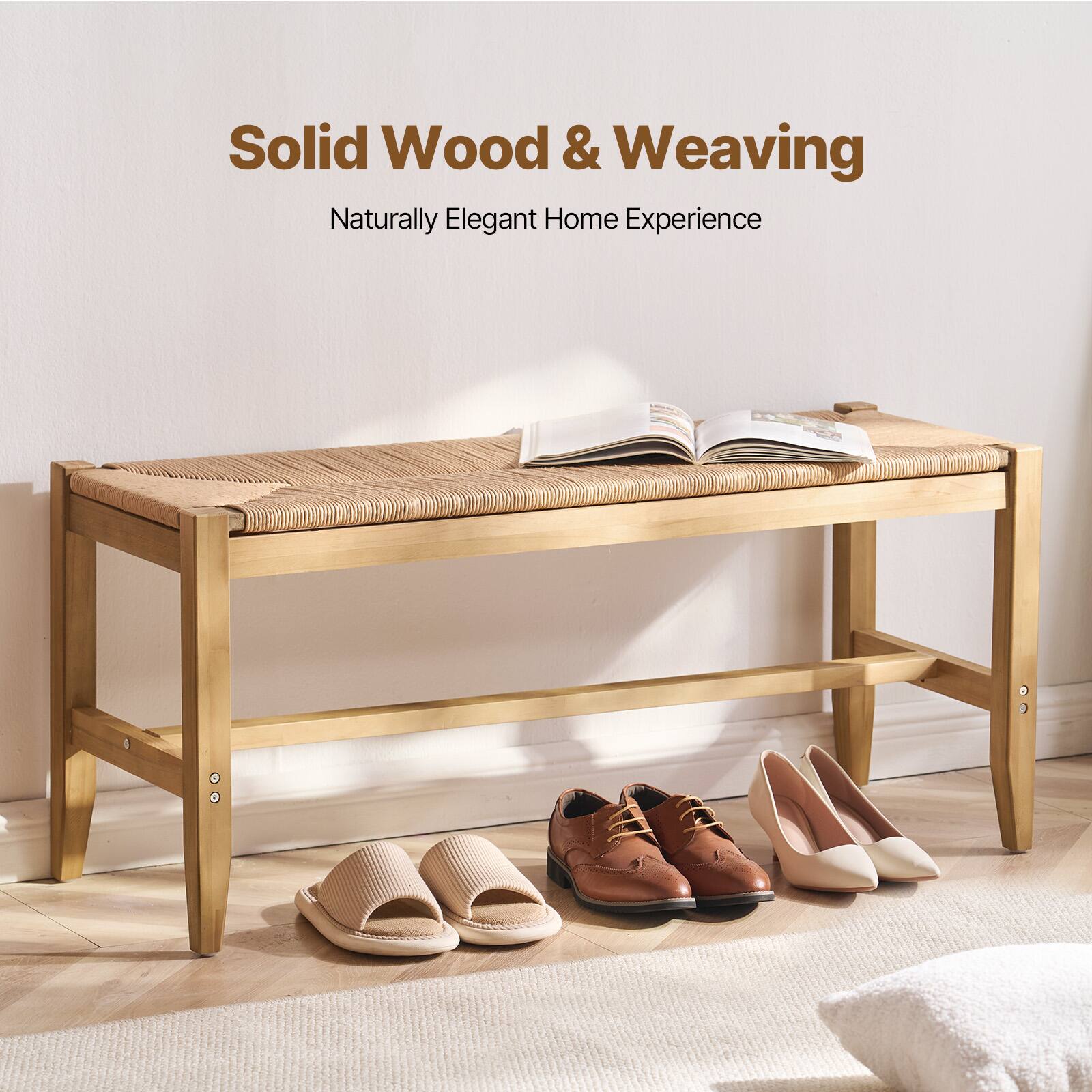 Solid Wood & Weaving  
Naturally Elegant Home Experience