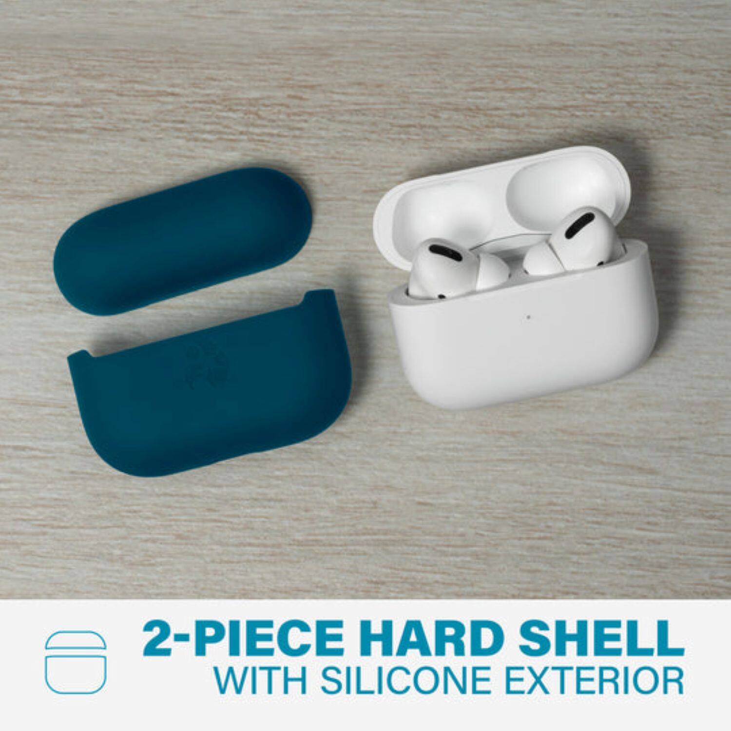 2-PIECE HARD SHELL WITH SILICONE EXTERIOR