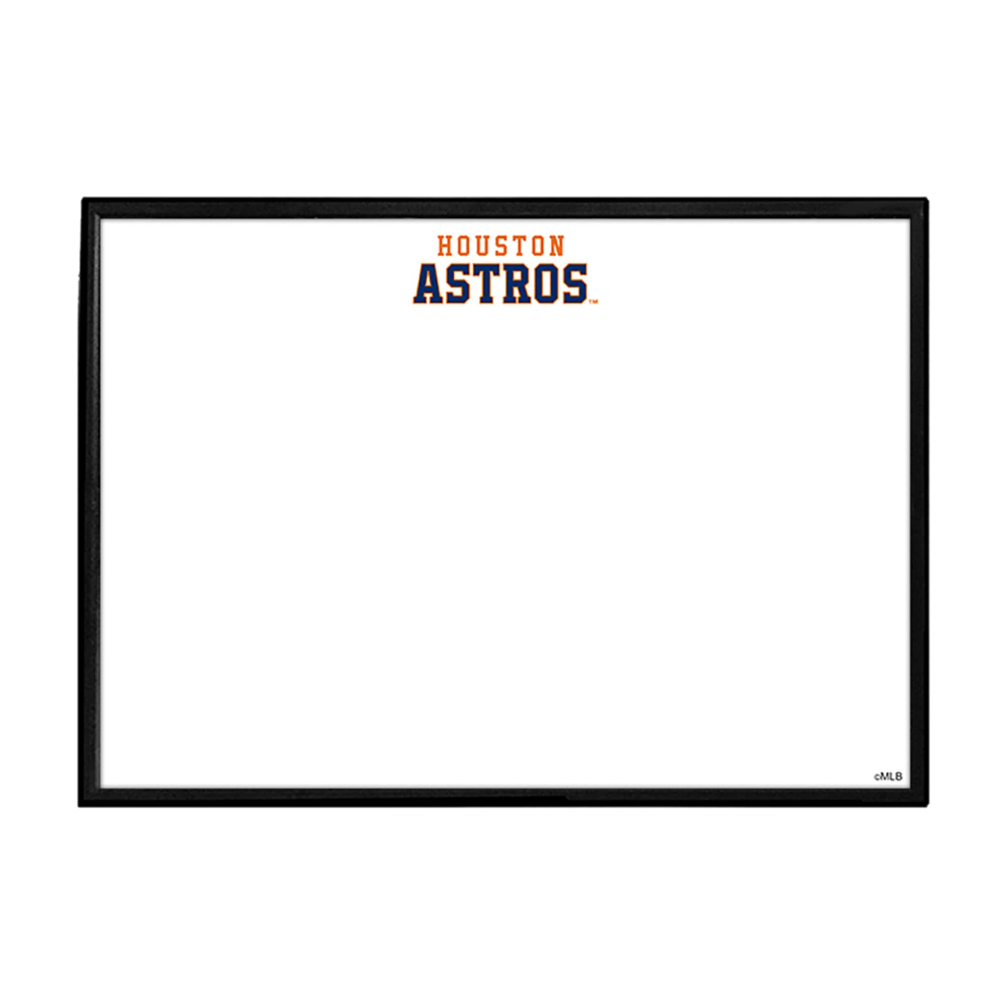 Houston Astros 27" x 19" Dry Erase Wall Sign