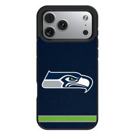 Keyscaper - NFL - Seattle Seahawks Bump Case with 8.2ft Drop Protection - 15 - Multicolor