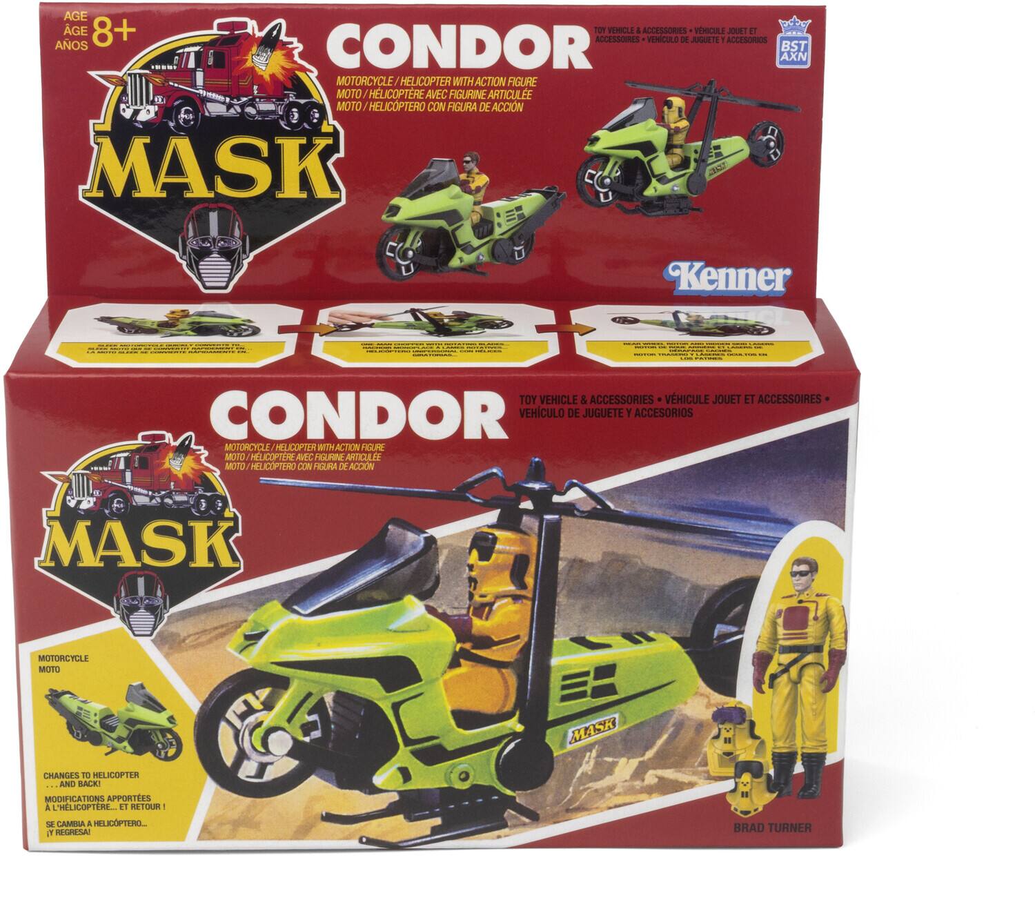 The Loyal Subjects - M.A.S.K. - Condor Vehicle with Figure Set - COLLECTIBLES - Multicolor