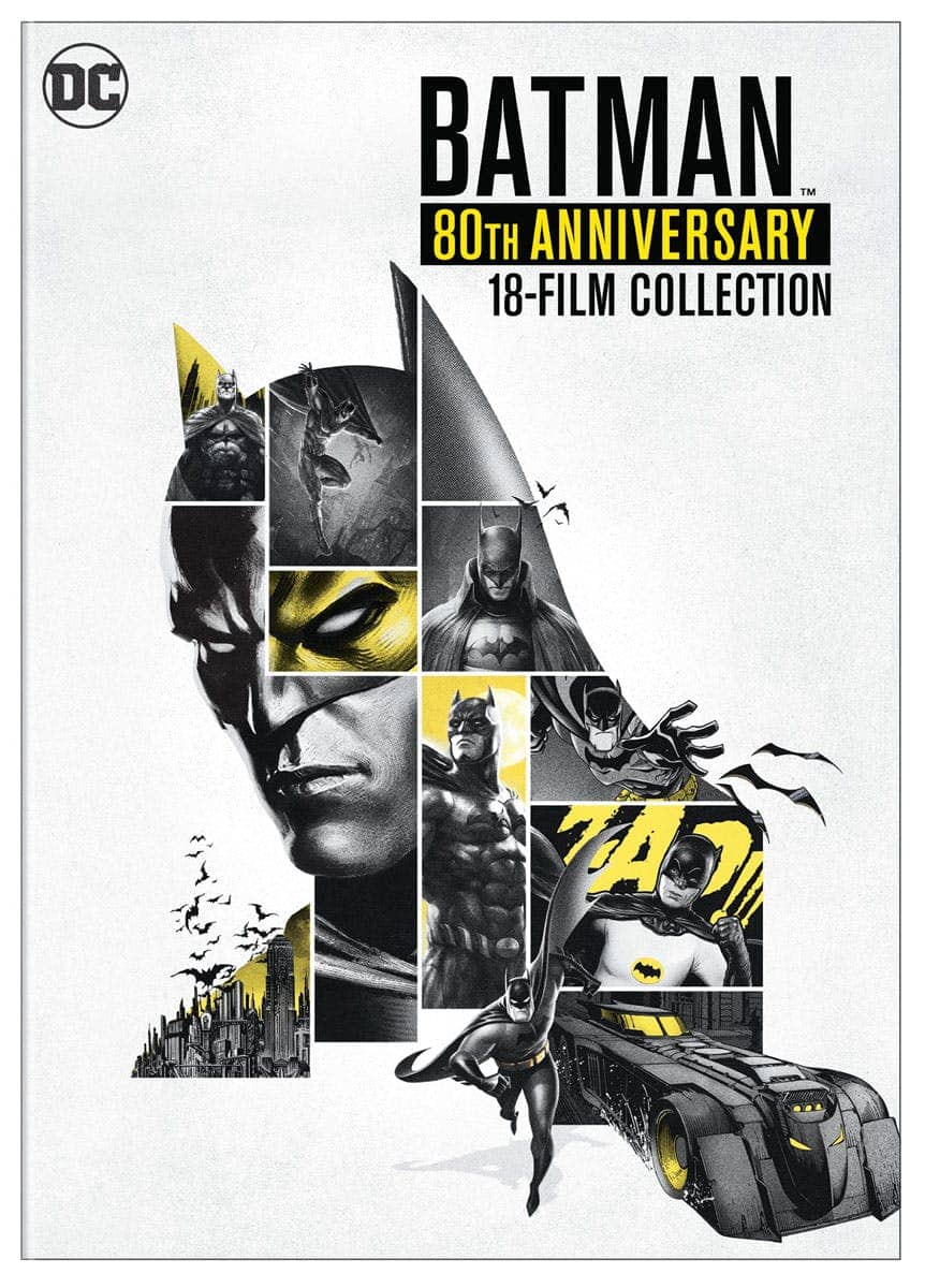Batman 80th Anniversary Animated 18 film Collection (Box Set) [Blu