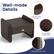 Well-made Details Safe Rounded Corners Sturdy Metal Construction Adjustable Foot Pads