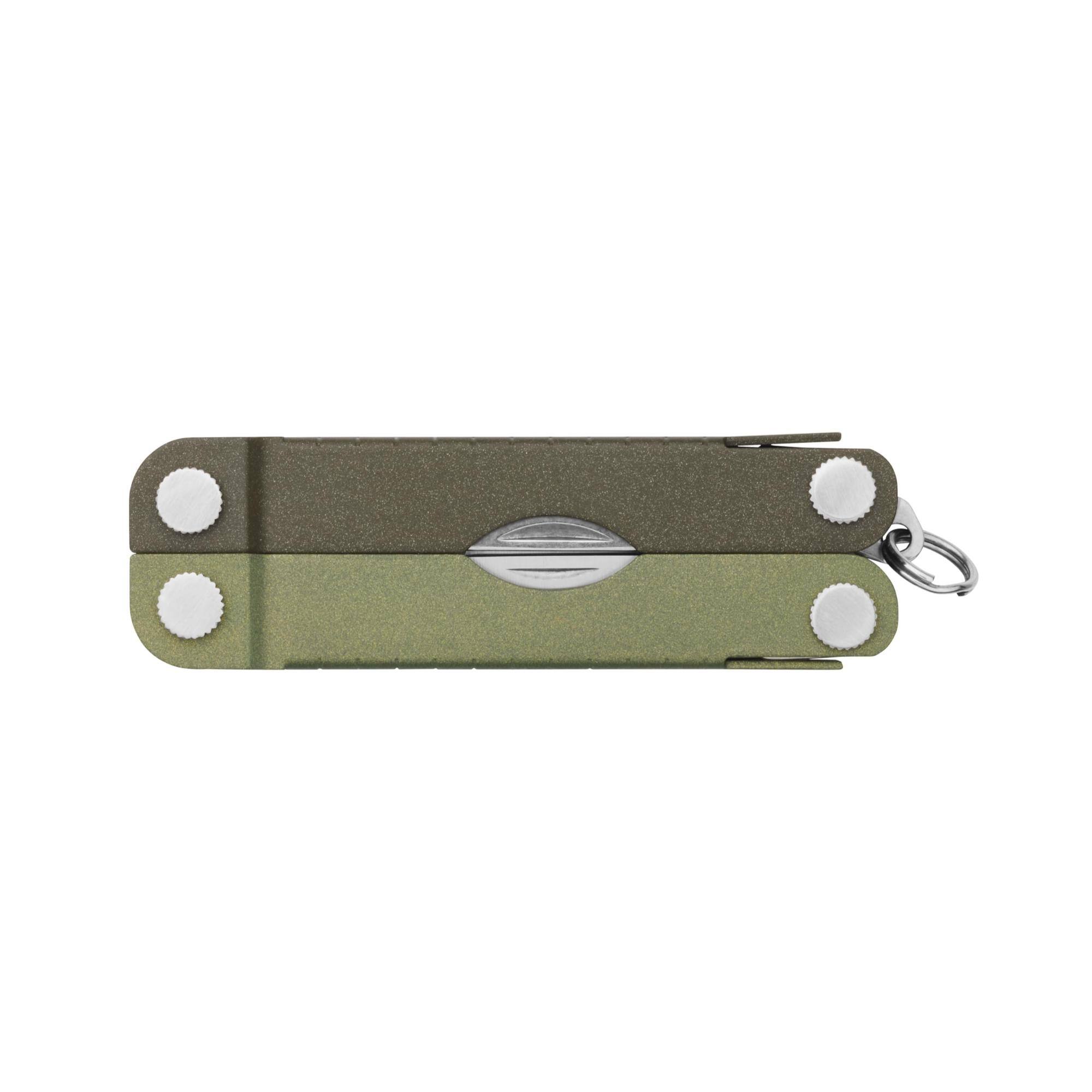 Alt View 3. LEATHERMAN - Micra, Keychain Multi-tool with Grooming Tools, Mini Pocketknife for Everyday Carry (EDC) - Spruce.