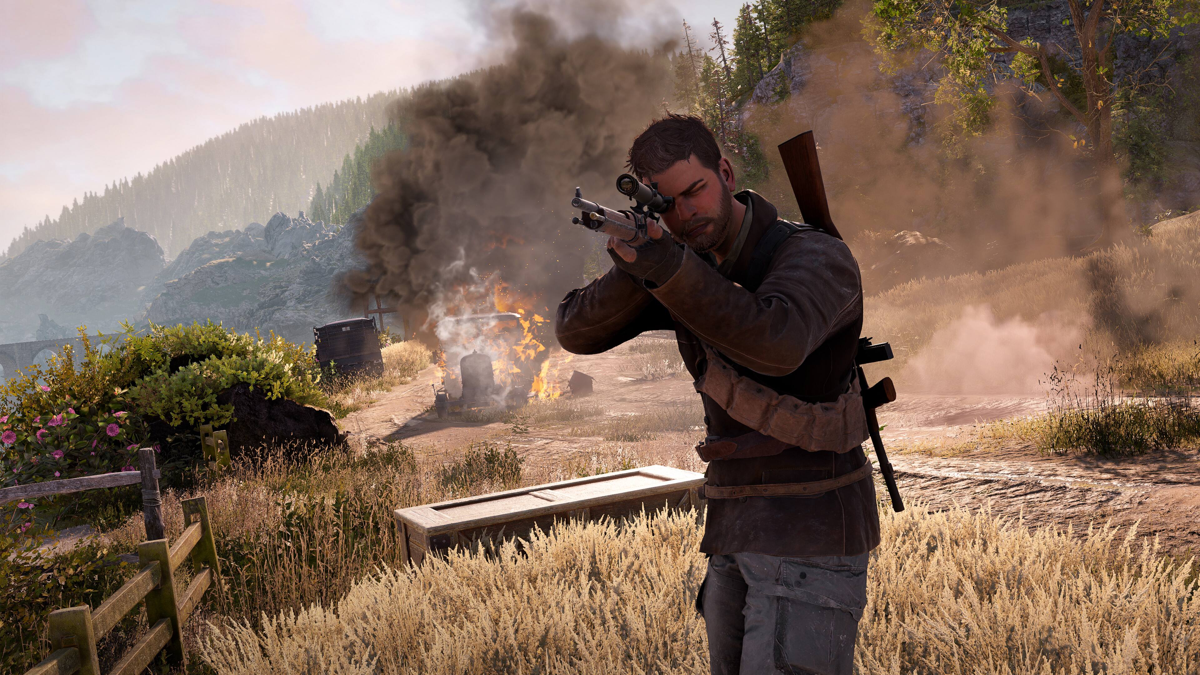 Left. Fireshine Games - Sniper Elite: Resistance.