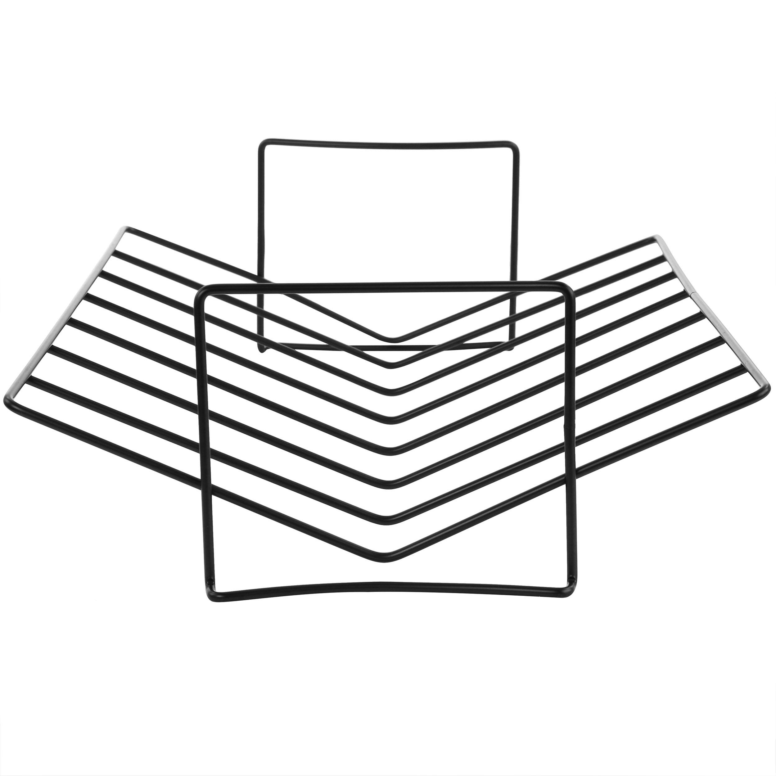 Alt View 4. Gibson - Gibson Greystone 2 Piece Carbon Steel 16.25in. Turkey Roaster Set in Speckled Grey - Gray.