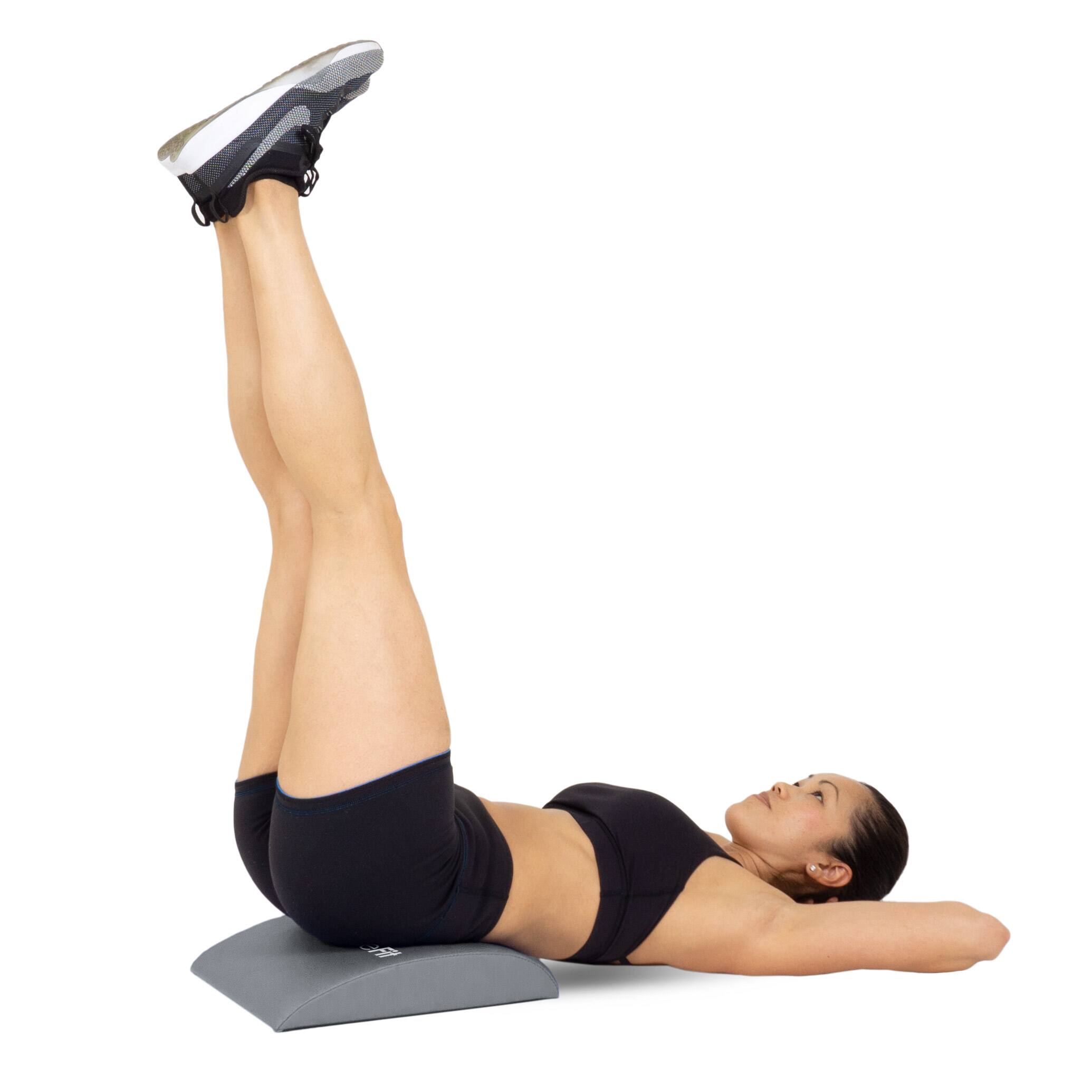 Alt View 1. ProsourceFit - ProsourceFit Abdominal Mat - Grey.