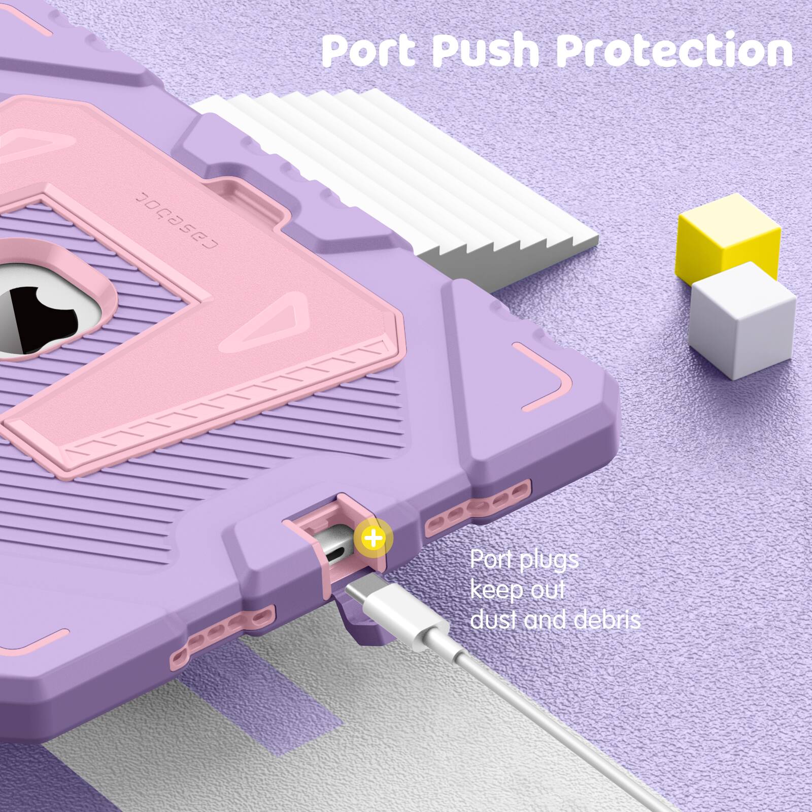 Port Push Protection

Port plugs keep out dust and debris