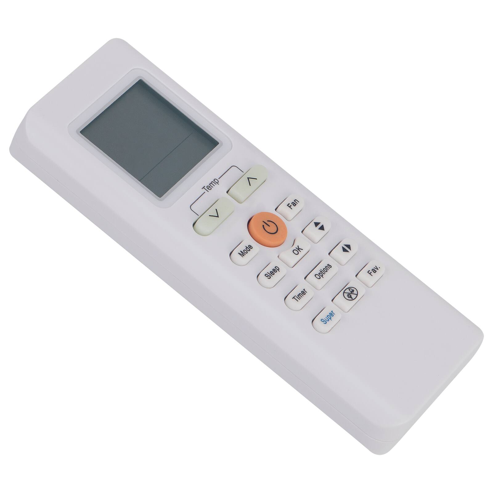 Temp  
7  
Fan  
Mode OK Sleep Options AD Timer a Super  
Fav.