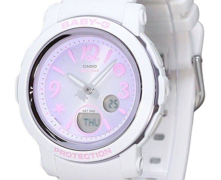 BABY-G  
CASIO  
WH10BAR  
DST HND  
THU  
PROTECTION