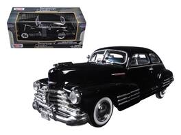 1948 Chevrolet Aerosedan Fleetline 1/24 Diecast Model Car by Motormax - Black