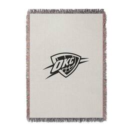 Chad & Jake - Oklahoma City Thunder Woven Blanket - White