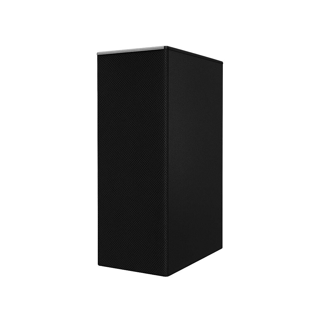 Alt View 2. LG - 3.1.2 Ch Soundbar with Wireless Subwoofer SPD7Y, Dolby Atmos, DTS:X, 380W, High-Res Audio, 4K & HDR Passthrough - Black.