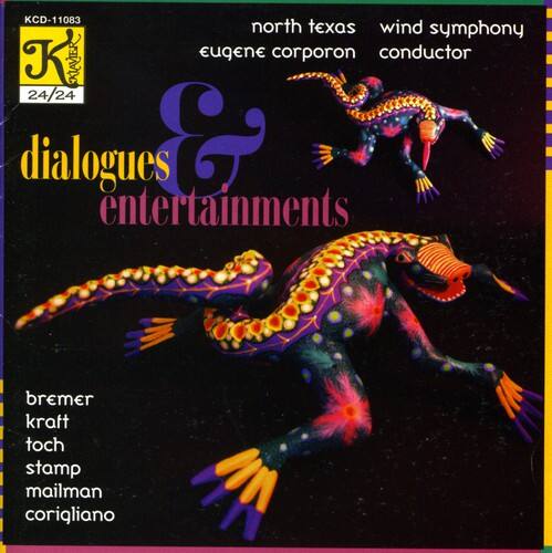 KCD-11083  
north texas wind symphony  
eugene corporon conductor  
24/24 dialogues & entertainments  
bremner kraft toch stamp mailman corigliano