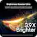 Brightness Booster Ultra
LG's brightest, most vivid OLED ever, is 3.9x brighter* than conventional OLED TVs. The result is luminous picture that makes every detail shine.
3.9X Brighter
*Performance results based on LG internal testing of the LG α11 Processor Gen3 vs the LG α8 Processor Gen3 and LG α8 Processor Gen3 available on the OLED B6 Series.