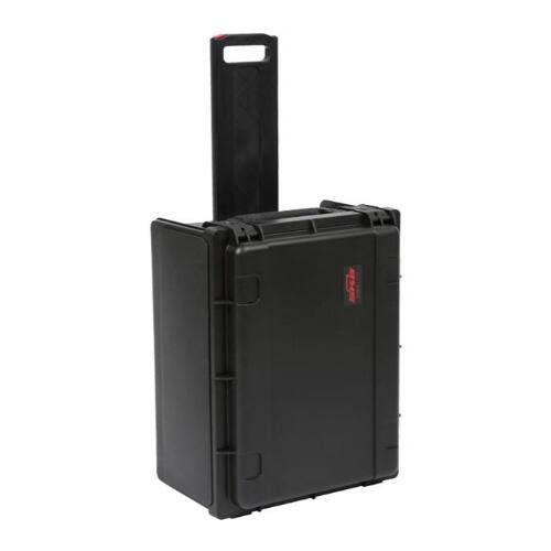 Angle. SKB - Injection Molded 4U Studio Flyer Rack Case 1SKB-ISF4U.