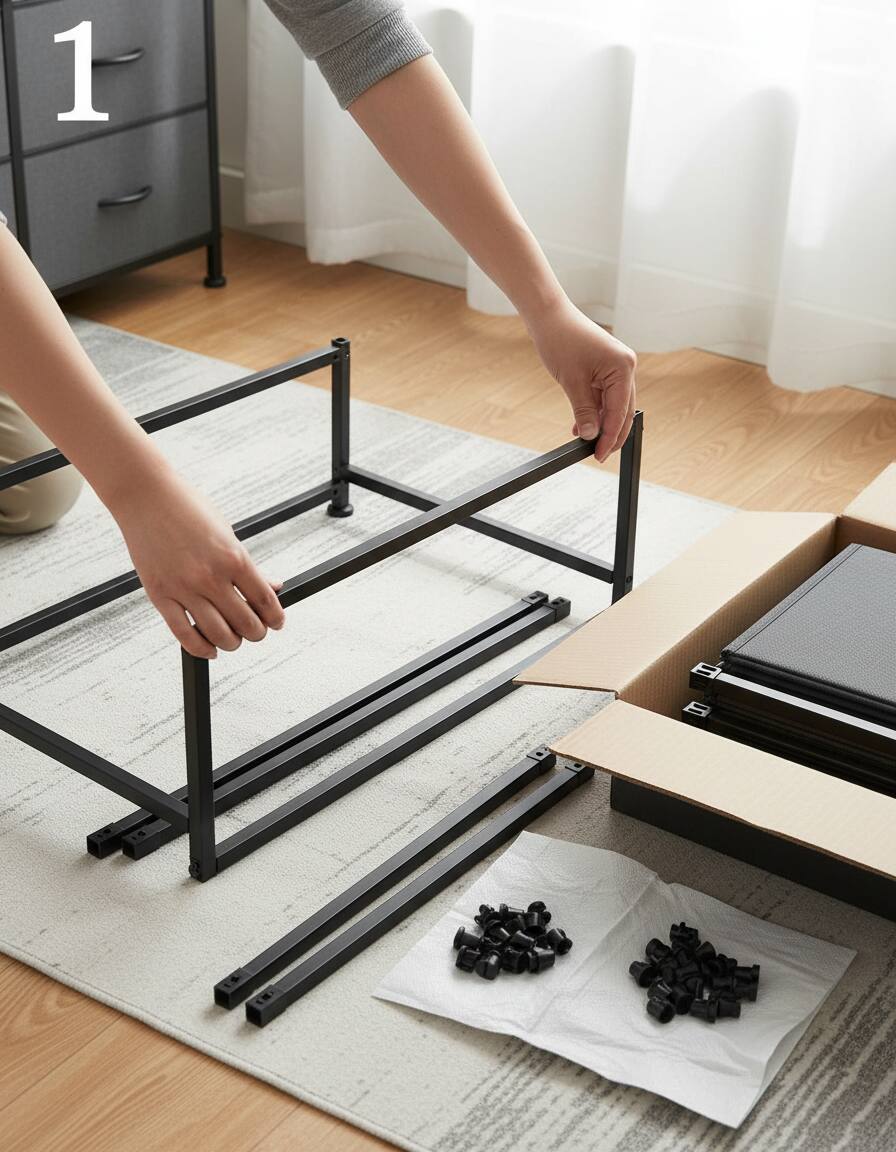 Alt View 2. AOITUN - Tall 10-Drawer Fabric Dresser, Gray Vertical Storage Tower with Metal Frame, Closet Organizer for Bedroom - Gray.