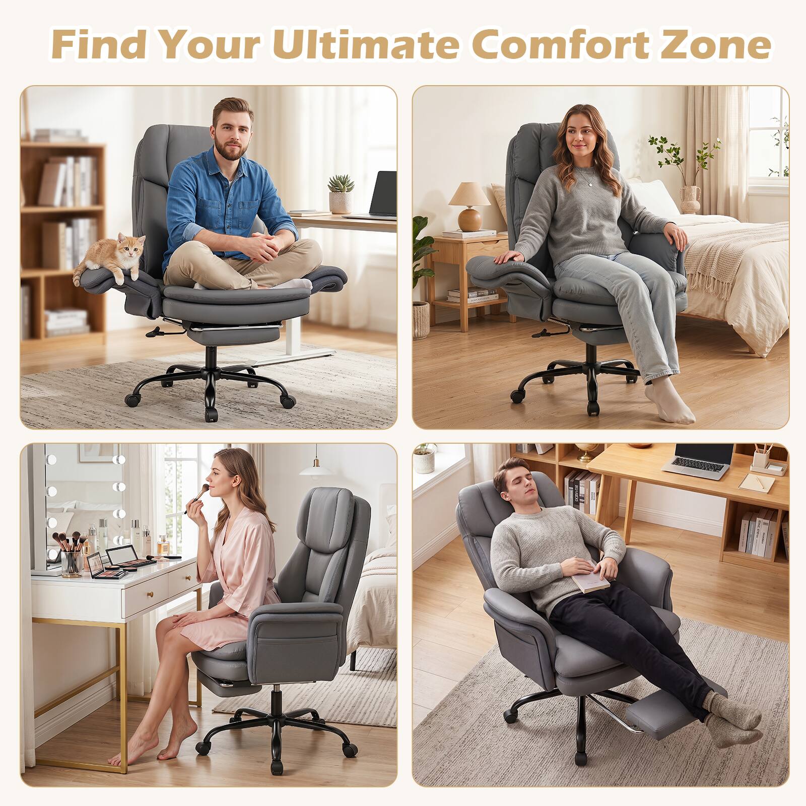 Find Your Ultimate Comfort Zone