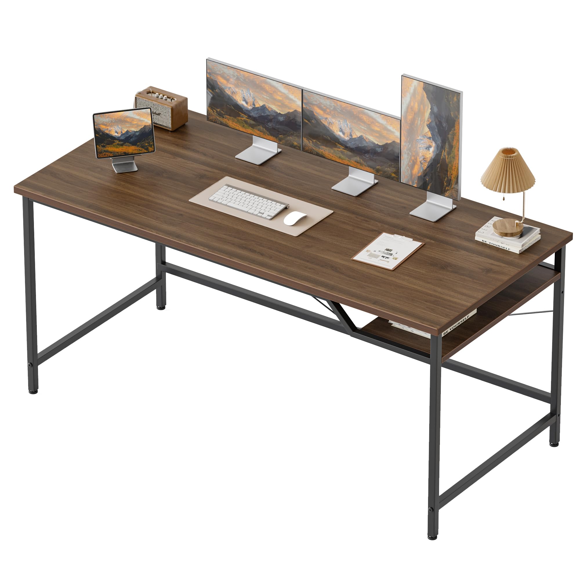 Shelf, Walnut 55 inch