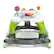 Left. Storkcraft - 3-in-1 Activity Walker and Rocker with Jumping Board with Feeding Tray - Green.