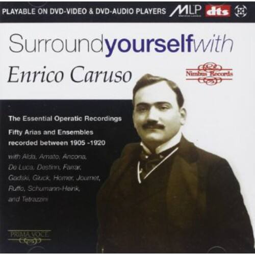 Enrico Caruso - Surround Yourself with Enrico Caruso   - DVD AUDIO [DVD-Audio] price history on PriceWatchPro