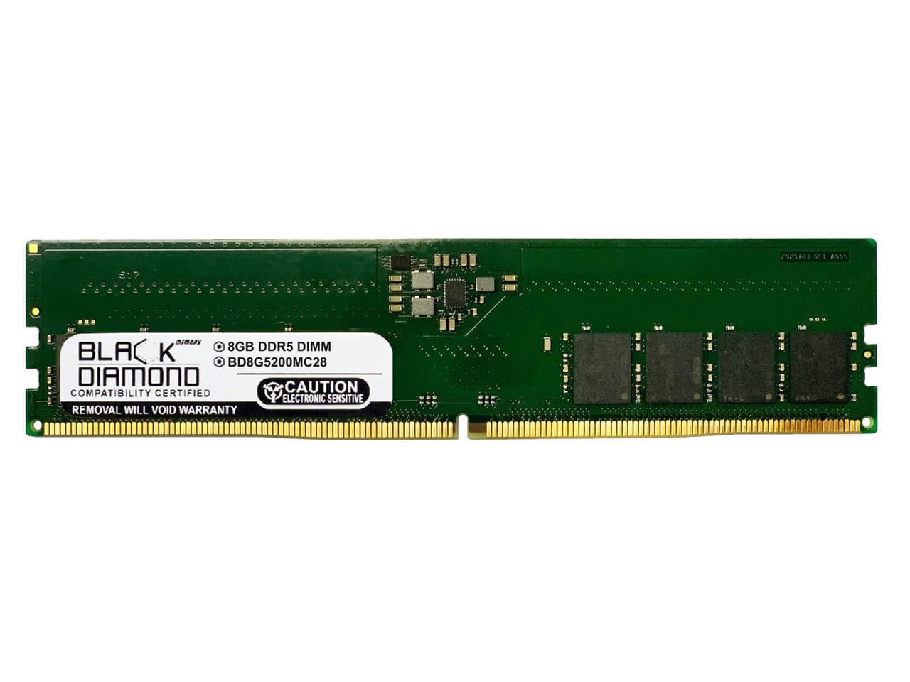 Black Diamond - 8gb ddr5 5200 memory - 288-pin bd8g5200mc28