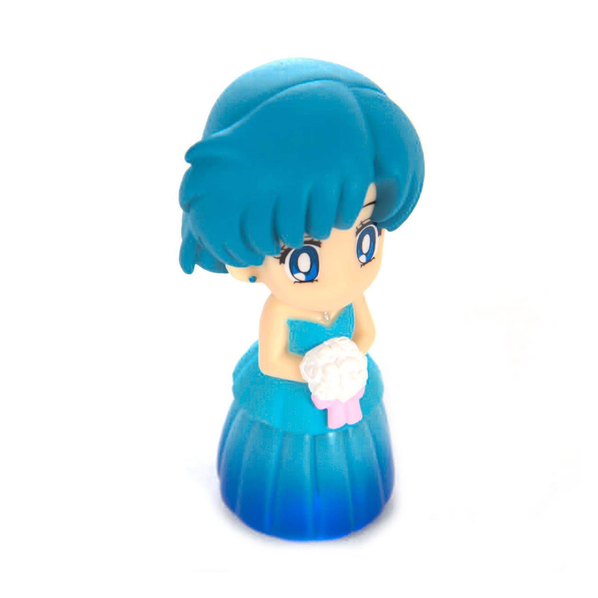 Alt View 3. Banpresto - Banpresto Sailor Moon Sailor Mercury Sparkle Dress Collection Figure - Blue.