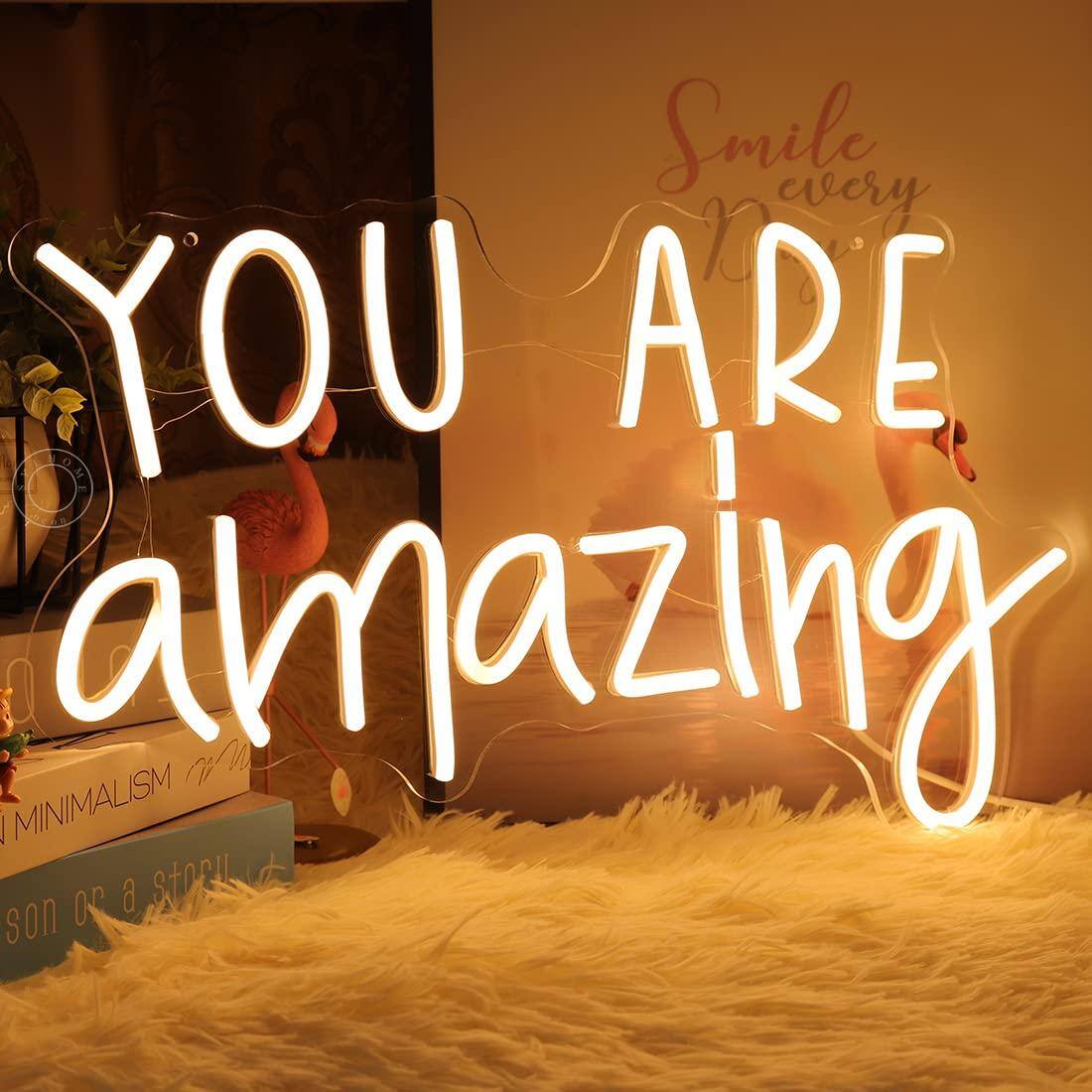 You are amazing warm white