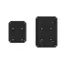Alt View 11. Kanto - 26" Tall Fillable Bookshelf Speaker Floor Stands (Pair) - Black.