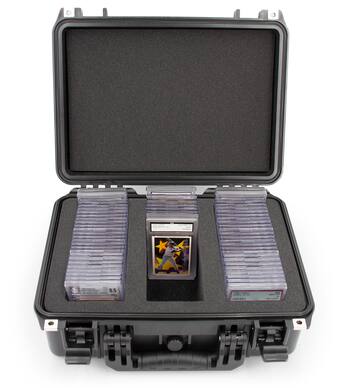 graded pokemon card storage gradedguard recently released a new Triple Row Box organizer, holding up to 36 GradedGuard cases for your slabs! When they announced this, I purchased it as soon as it became 5 3/8 x 3 1/8 x 13 3/4 Graded Card Cases & Collectible