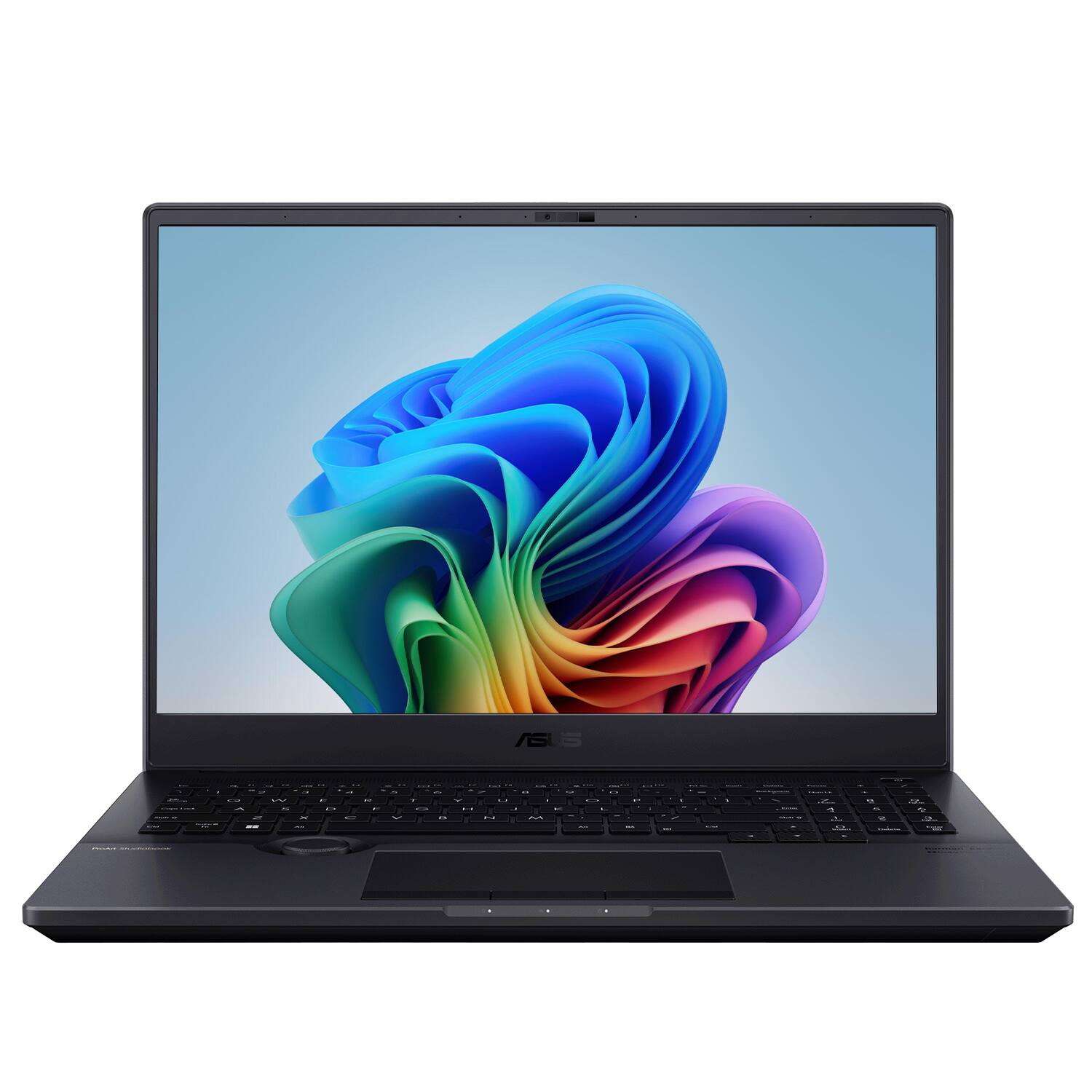 Front. ASUS - ProArt Studiobook 16 ProArt Studiobook 16  Laptop 16.0 4K Display (i7-12700H, 16GB, Win 11 Home) - Mineral Black.
