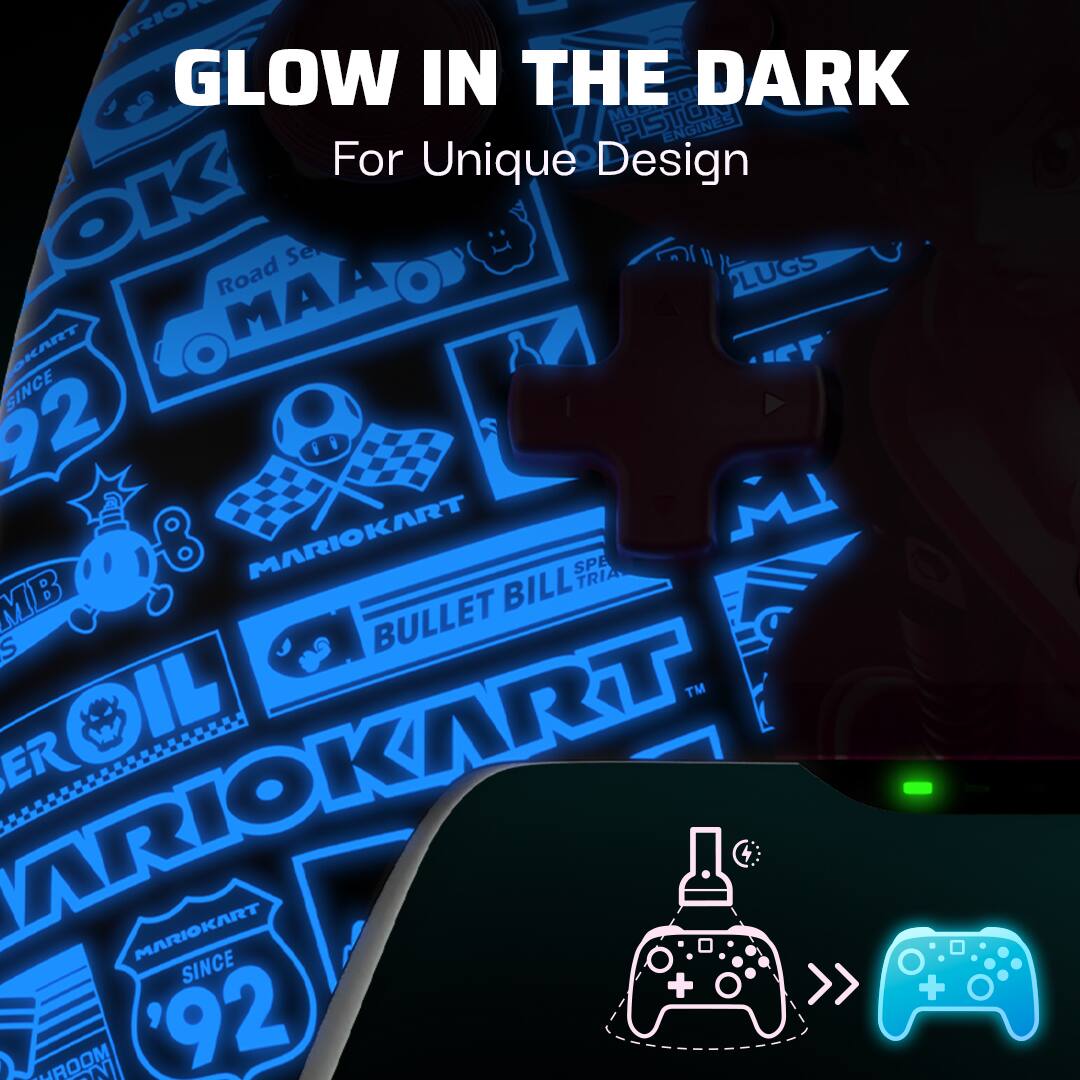 Glow in the Dark for Unique Design.