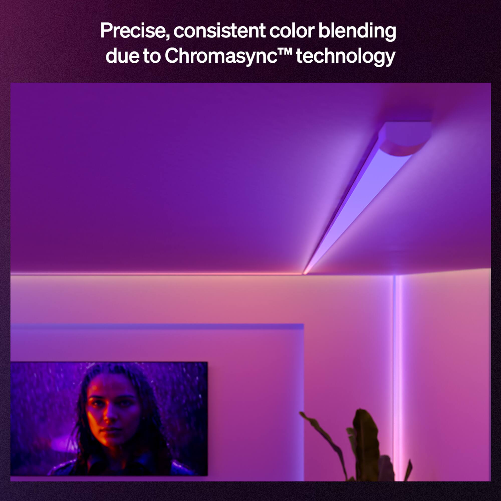 Precise, consistent color blending due to Chromasync™ technology