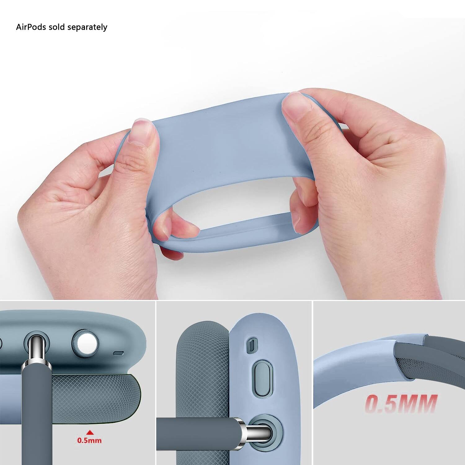 AirPods sold separately.